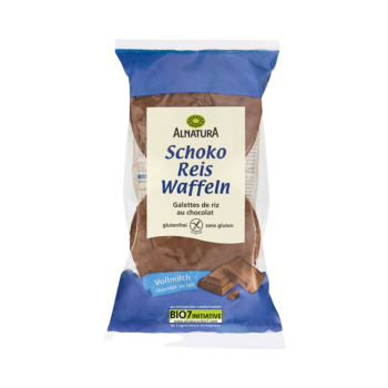Alnatura Bio Schoko Reiswaffeln Vollmilch, 100g